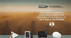 Desktop Screenshot of fourbottles.nl